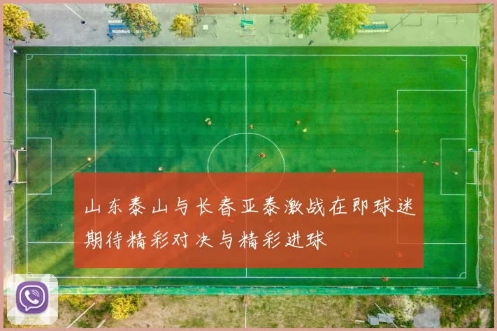 山东泰山与长春亚泰激战在即球迷期待精彩对决与精彩进球